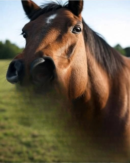 Thunder: The Horse That Ate His Dinner Before Anyone Else Could