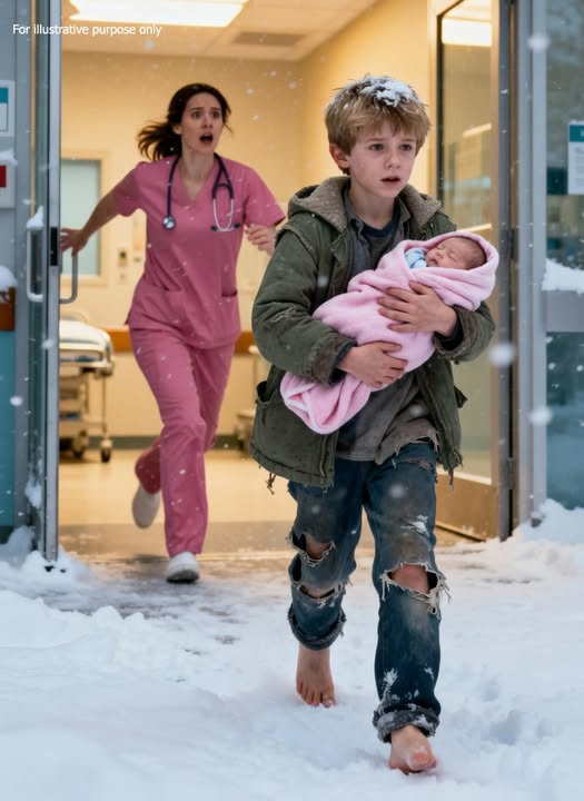 A Brave Little Hero: The Night a 7-Year-Old Walked Into the ER Carrying His Baby Sister—and Changed Their Lives Forever