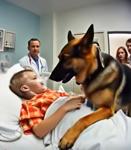 A Boy’s Final Wish: How a Loyal Dog Saved His Life Inside a Hospital Room