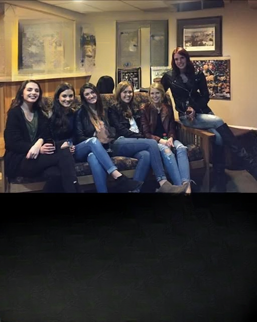 The internet is baffled by this optical illusion of six girls with only five pairs of legs
