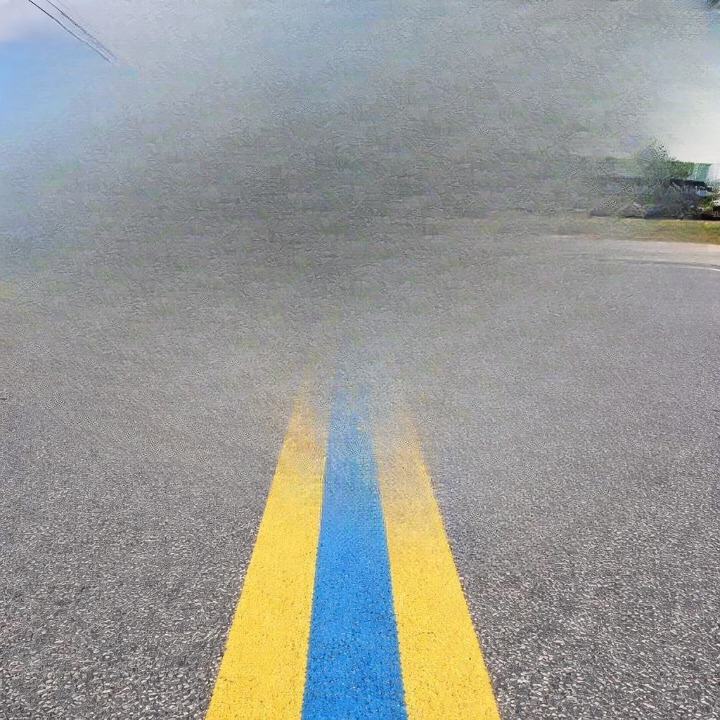 Noticed a Blue Line on the Road? Here’s What It Means