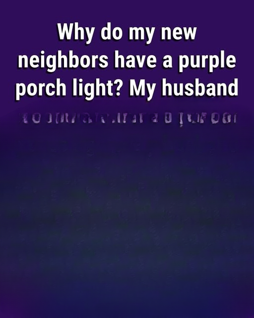 The Meaning Behind Purple Porch Lights: Why This Simple Glow Has an Important Message