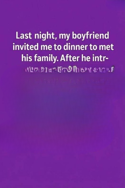 A Night to Remember: Meeting My Boyfriend’s Family for the First Time