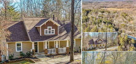 Riverfront Paradise with Two Homes on Over 7 Acres in North Carolina — $499,998