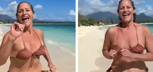 Elle Anthony Defies Age-Shaming With Bold G-String Bikini Statement