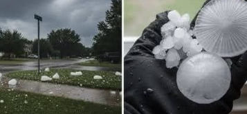 Red Alert: Sudden Hailstorm Strikes S-Town, Leaving Residents Shocked and Roads Hazardous