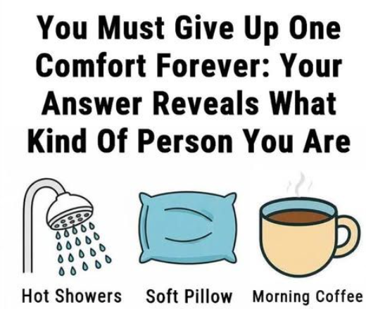 Which Comfort Would You Sacrifice Forever? Your Choice Reveals Your True Personality