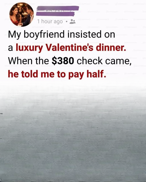 When Love Becomes a Test: What a Valentine’s Dinner Revealed About a Seven-Year Relationship