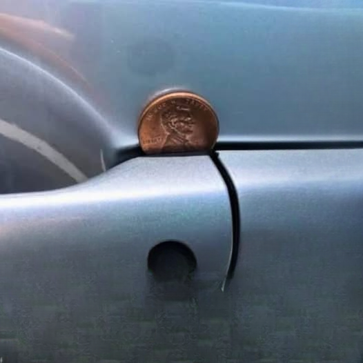 What It Could Mean If You Notice a Penny in Your Car Door Handle