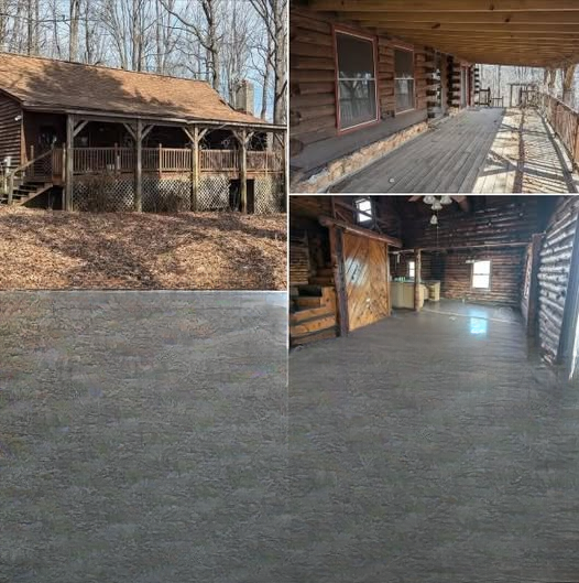 Rustic Cabin on Two Acres in Pilot, Virginia Presents a Unique Fixer-Upper Opportunity