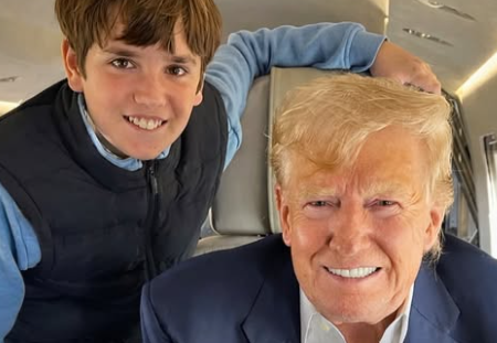 ‘Disgusting’ Photo of Donald Trump’s Grandson Sparks Outrage