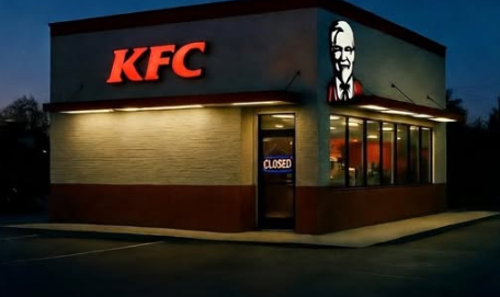 KFC Redefines the Meaning of “Always Open” by Removing Restaurant Doors, Transforming Entrances Into Bold Advertising Statements