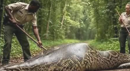 A Fight for Survival in the Wild: How a Giant Anaconda’s Ordeal Sparked an Urgent Rescue