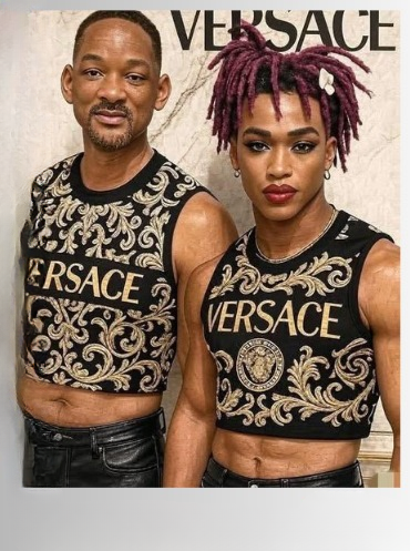 Will Smith & His Son Jaden Turn Heads in Versace Menswear — Redefining Modern Masculinity on the Red Carpet