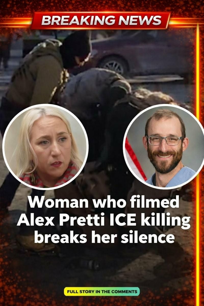 Woman Who Filmed Alex Pretti ICE Incident Speaks Out