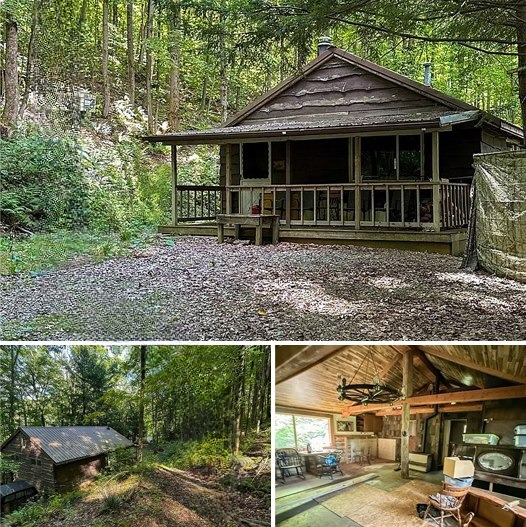 A Hidden 1.3-Acre Woodland Property in Allegany, New York: A Renovation Opportunity for Nature Lovers