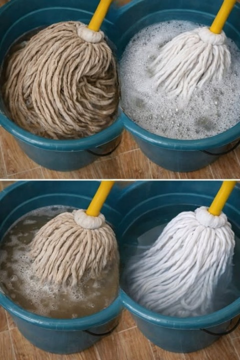 How to Clean a Very Dirty Mop and Make It Fresh Again (Without Buying a New One)