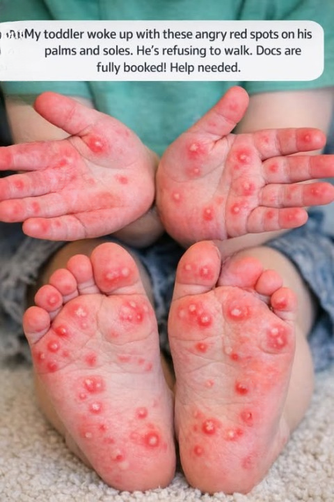 Toddler Woke Up with Red Spots on Hands and Feet? What It Could Mean and What You Can Do Right Now