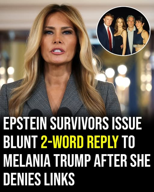 Epstein survivors fire back at Melania Trump