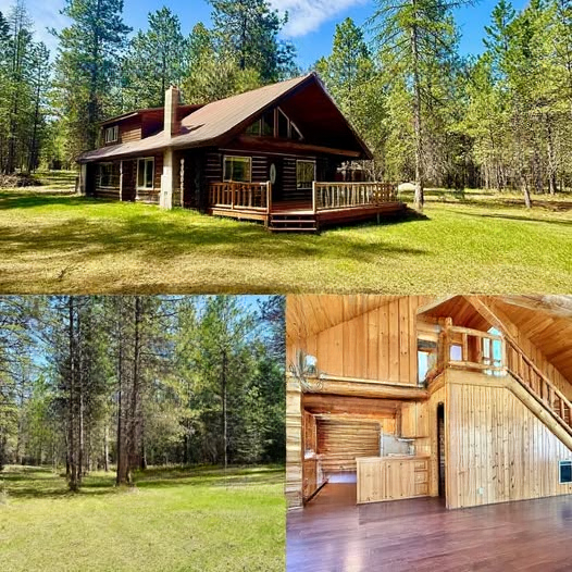 Montana Log Home Retreat on 20+ Acres — Privacy, Practical Living, and Room to Grow