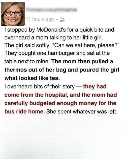 A Quiet Moment at McDonald’s That Completely Changed the Mood of the Restaurant