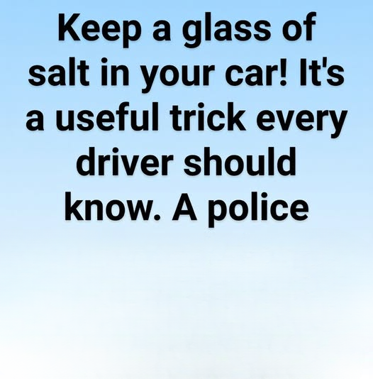 Why Putting Salt in Your Car Overnight Can Help Reduce Foggy Windows and Moisture Build-Up