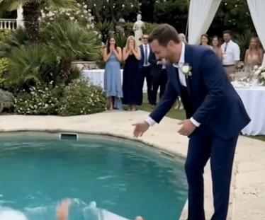 My Groom Pushed Me Into the Pool at Our Wedding — But My Response Changed the Entire Night
