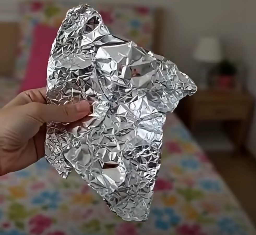 Why Some People Put Aluminum Foil Under Their Pillow Before Bed