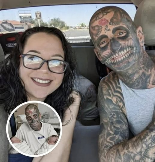 Heavily Tattooed Dad Faces Judgment Online — But His Story Reveals Something Deeper About Identity and Family