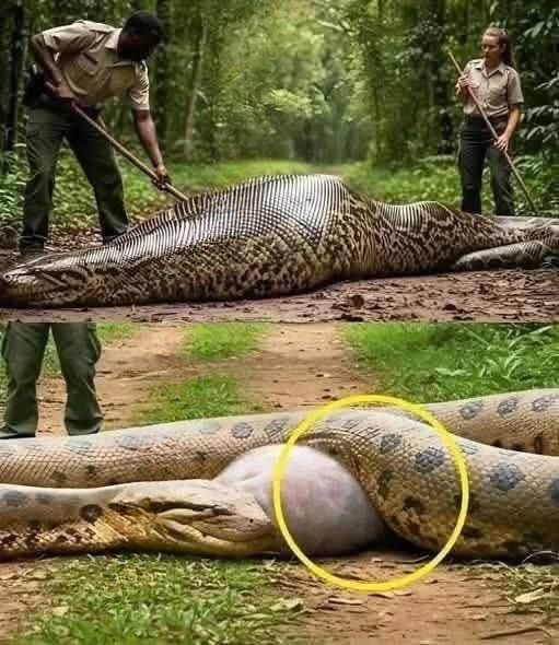 Rangers Opened the Massive Anaconda — What They Found Left Everyone Speechless