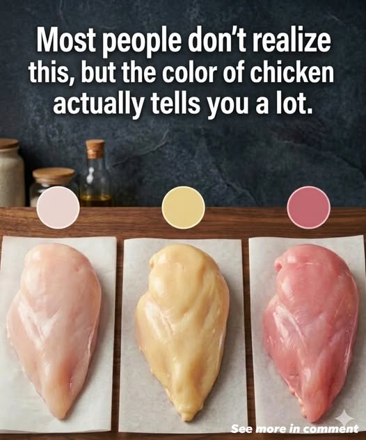 Why Chicken Can Appear Different Colors at the Grocery Store