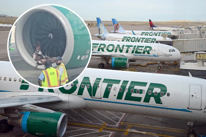 Frontier Airlines Engine Incident Causes Major Delay at Charlotte Airport