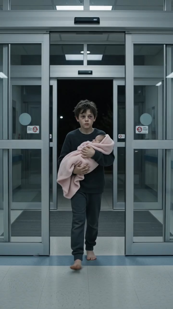 A 7-Year-Old Boy Walked Into an ER Carrying His Baby Sister—His Story Left the Staff Speechless