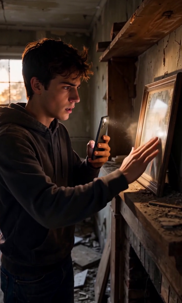 He Found an Old Family Photograph in an Abandoned House — Then Someone Spoke Upstairs