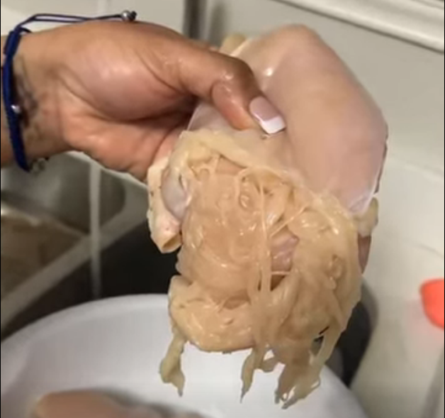 Woman Shares Photo of Stringy Chicken Breast—What “Spaghetti Meat” Actually Means